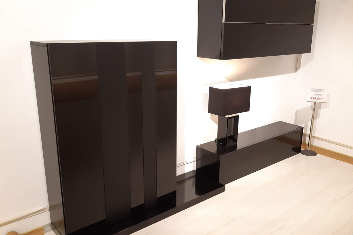 liquidacion mueble negro liquidacion mueble lacado negro